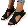 thumbnail image 1 of Sandales pour Femmes 2025 Sandales d'Été pour Femmes Sandales à Bout Fermé pour Femmes Fermeture Éclair Rétro Confort Extérieur Sandales à Plateforme pour Femmes Porter Talons Hauts Poisson Sandales Compensées pour Femmes Bouche, 1 of 9