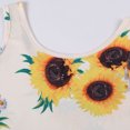 thumbnail image 4 of Ovzne Robes d'Été pour Femmes Robe de Plage Femme Sans Manches Imprimé Tournesol Été Plage Robe Décontractée Ligne A Robe de Printemps Imprimée Liquidation, 4 of 7
