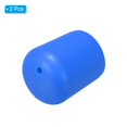 thumbnail image 3 of Unique Bargains 2 Pcs Silicone Fishing Rod Butt Cushion Protector Cap, Small, Blue, 3 of 7
