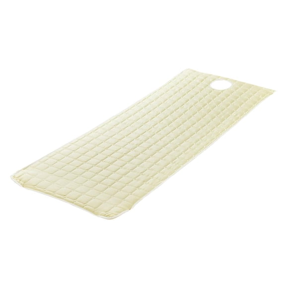 GROWTH TANK Massage Table Sheet Set - Soft Bed Cover - Includes Flat and Fitted Sheets with Beige