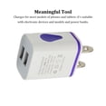 thumbnail image 3 of maytalsory USB Wall Chargers Quick Universal LED High-performance Charging Head Wear-resistant Supplies Power Adapter for Office Using blue, 3 of 9