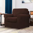 thumbnail image 2 of CHUN YI Stretch Checks Spandex Sofa Cover Separate Backrests Cushions Cover Slipcover, 2 of 5