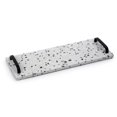 thumbnail image 1 of Truu Design Decorative Terrazzo Tray, 15.75 x 2 inches, Grey, 1 of 4