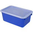 thumbnail image 1 of Small Cubby Bin with Cover Blue Classroom - 2 Each, 1 of 1