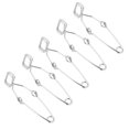 thumbnail image 1 of 5 Pcs Support de Tube à Essai en Acier, Pince de Tube à Essai, Clip en Acier, Léger, Difficile à Rouler, Professionnel pour Laboratoire École, 1 of 8