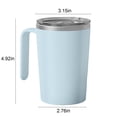 thumbnail image 3 of Tasse à Café à Agitation Magnétique Automatique / Gobelet de Voyage en Acier Inoxydable Auto-Mélangeant Rechargeable par USB / Gobelet à Rotation Automatique pour Bureau et Maison / 350 ml / Bleu Vert Blanc Rose / Nettoyage Facile / 1 Paquet, 3 of 9