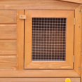 thumbnail image 3 of vidaXL Large Rabbit Hutch Small Animal House Pet Cage with Roofs Wood, 3 of 5