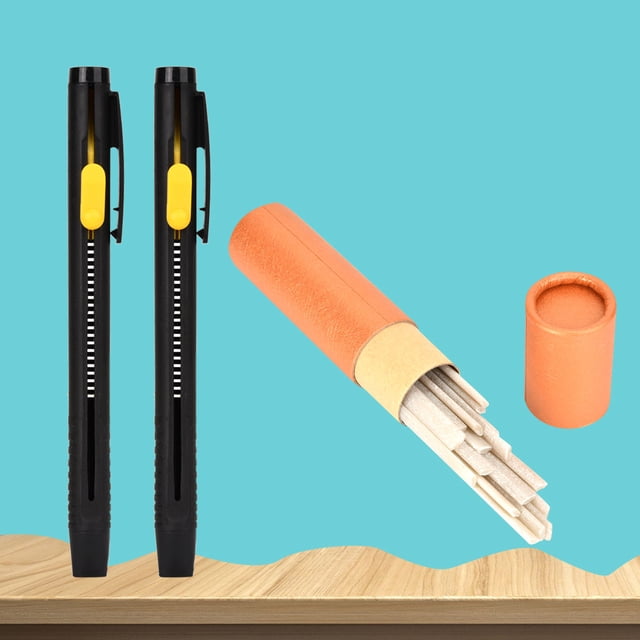 Leather Marker, With 20 Wax Strip Auto Vanishing Fabric Marker, For Tailor