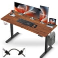 thumbnail image 1 of IMGadgets Bureau Debout Électrique Réglable / 55 Pieds' x 24 Pieds' Grand Espace de Travail avec 2 Crochets / Bureau Ergonomique Assis-Debout / Résistant aux Égratignures et Imperméable / Bureau à Hauteur Réglable pour le Travail et la Maison, 1 of 9
