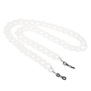 Unique Bargains Eyeglass Strap Adjustable Eye Glasses Holder Chains String Lanyard Sunglasses Eyewear Retainer White
