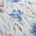 thumbnail image 4 of JML Quilt Set 3 Piece, Embossed Bedspread Bedding Set with 2 Shams, Queen, Colorful Floral, 4 of 6