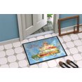 thumbnail image 4 of Caroline's Treasures CK2448JMAT 24 x 36 Po Joyeux Noël Champagne Cockapoo Tapis Intérieur Ou Extérieur, 4 of 4