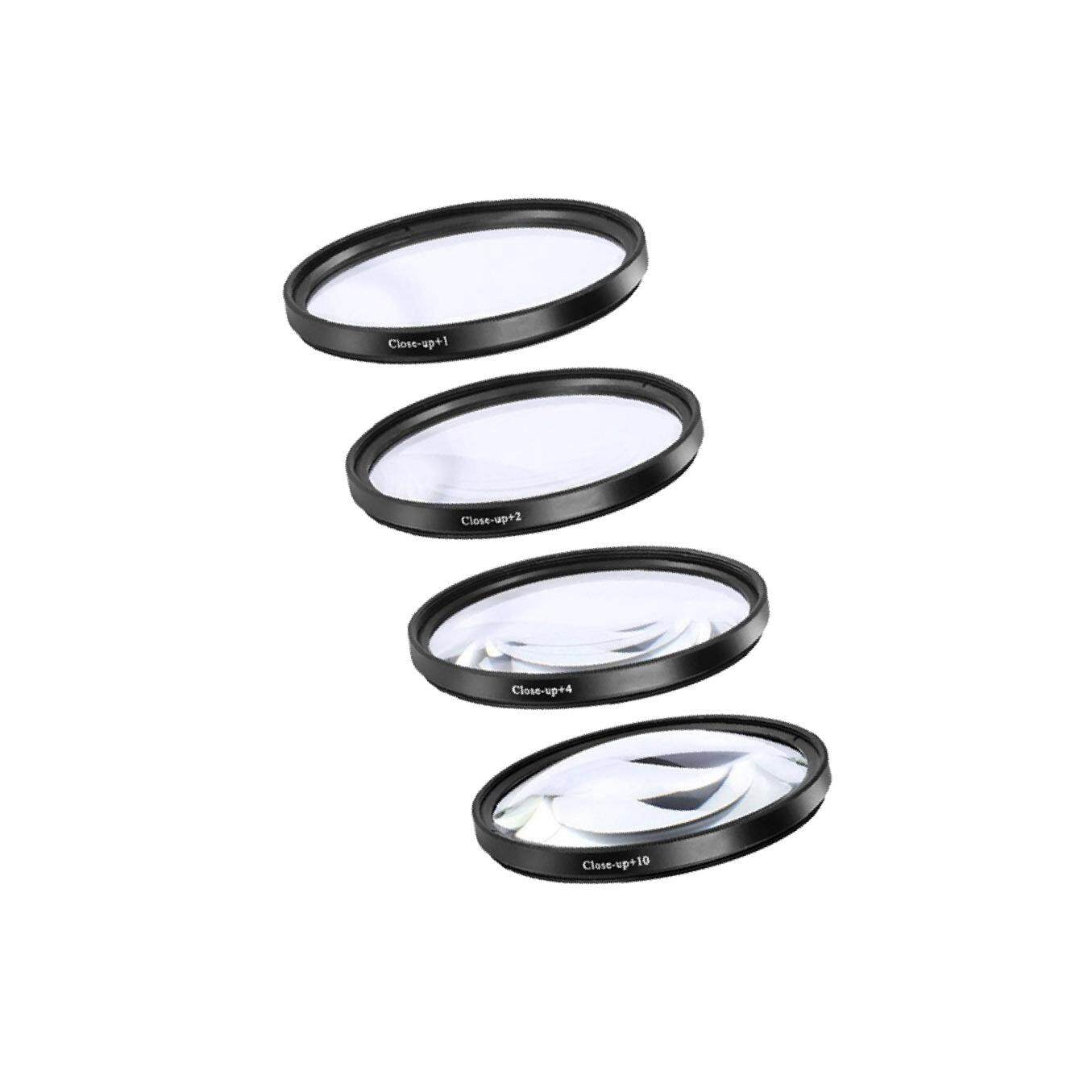facefd Trousse de Filtres Gros Plan +1 +2 +4 +10 Ensemble d'Objectifs pour Appareils Photo Numériques 43 mm