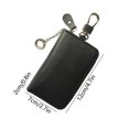 thumbnail image 3 of Lksixu Retro Faraday Bag Car Key Ant-i Theft Internal Rfid Shielding Fabric Shielding Car Key Storage Bins Organizers and Storage, 3 of 6