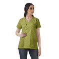 thumbnail image 1 of Moomaya Chemise Tunique Style Enveloppant pour Femmes en Coton Décontracté Col Classique Boutonné, 1 of 6