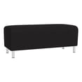 thumbnail image 2 of Lesro Ravenna Lounge Reception Loveseat Bench in Black, 2 of 8
