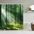 thumbnail image 1 of EGNMCR Rideaux, Rideaux pour Chambre Rideau de Douche Imprimé Polyester et Anti-Moisissure Salle de Bain et Rideau de Séparation Anti-Moisissure 150X180CM un Rideau, 1 of 2