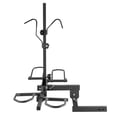 thumbnail image 1 of KFFKFF Hitch Mount Bike Rack, 2-Bike Platform Style, 160 LBS Max Capacity Bike Rack Hitch for 2-inch Receiver, Titling and Folding Bike Carrier with Tires up to 5" Wide, for Car, SUV, Truck, RV, 1 of 9