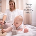 thumbnail image 3 of Diaper Genie Elite Diaper Pail, White, Foot Pedal, Air-Tite® Clamps, Carbon Filter, 3 of 9