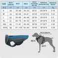 thumbnail image 2 of Hearth & Gear Dog Winter Coat Dog Cold Weather Jacket With Padding Dog Vest With Built In Pet Warm Clothing Dog Clothing With Back Zipper Dog Jacket Suitable For Small Med Pet Clothes Rack Hanger Pet, 2 of 5