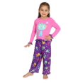thumbnail image 1 of Komar Kids Girls' Pajama Cute Top and FunPants Sleepwear Set, 1 of 4