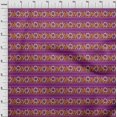 thumbnail image 3 of oneOone Cotton Silk Fabric Leaves & Floral Block Decor Fabric Printed BTY 42 Inch Wide, 3 of 4