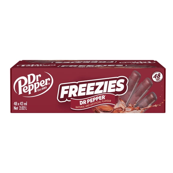 Dr Pepper Freezies - Dr Pepper Soda Flavour - 48 x 42 ml