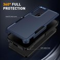 thumbnail image 3 of KOMI for Samsung Galaxy S25 Plus Case with HD Screen Protector, 10 FT Military Grade Drop Protection, Anti-Slip Phone Case, Blue, 3 of 5