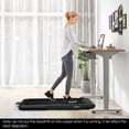 thumbnail image 2 of SuperFit 2.25HP 2 in 1 Dual Display Folding Treadmill Jogging Machine W/APP Control Green, 2 of 9