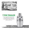 thumbnail image 4 of Trailer Accessories- 7 Pin Trailer Plug 12v Rv Sockets Towbar Towing 7pin Metal Trailer Connectors, 4 of 5