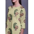 thumbnail image 2 of Bimba Kurti Imprimée à Manches 3/4 Tenue d'Été Kurta Tunique Droite pour Femmes, 2 of 6