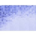 thumbnail image 1 of Ahgly Company Machine Washable Indoor Rectangle Transitional Sky Blue Area Rugs, 2' x 5', 1 of 7