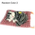 thumbnail image 1 of Simulation Mini Cat High Simulation Breathable Birthday Gifts Cloth Pad Plush Cats for Kids, 1 of 8