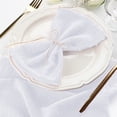 thumbnail image 4 of Jubipavy Tassel Napkin Cloth Pleated Square Mouth Cloth Western Table Setting Linen Placemats, 4 of 6