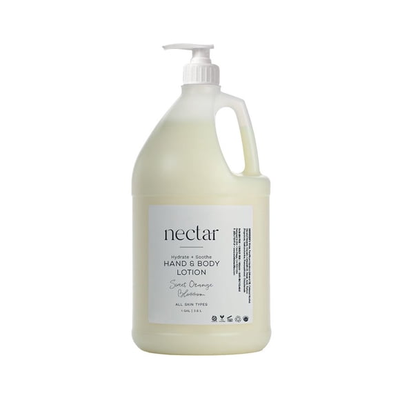Nectar Lotion pour le Corps Parfum : Arôme de Fleur d'Oranger Acidulé et Sucré 3,79 L Gallon 2/paquet