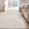 thumbnail image 1 of Boho Area Rug x Machine Washable Rugs for Living Room Non Slip Soft Carpet Geometric Jacquard Textu Carpet for Bedroom Dining Room Nursery Office Living Room Rug -, 1 of 7