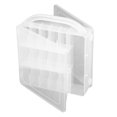 thumbnail image 2 of Milaget Portable Nail Polish Case Storage Holder Container for 30 Bottles, 28x30x8 cm, Multifunctional, 2 of 9