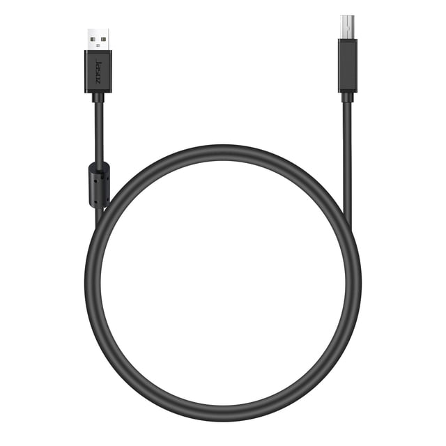 USB 2.0 Printer Cable 3.28Feet A-Male to B-Male 480Mbps High-Speed for Scanner Server Hard Drive Camera Piano