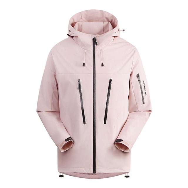 Styesk Jackets for Men Men's Spring And Charge Coat Thin Outdoor Mountaineering And Riding Windproof Work Coat