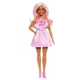 thumbnail image 4 of Barbie Fashionistas Doll #238 in Strapless Rose Dress, Pink Hair with Barrette Accessory, 4 of 6