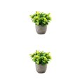 thumbnail image 4 of Redempat Plastic Easy To Clean Artificial Succulent Realistic Appearance Long-lasting Durability Eco-friendly newyellowbabysbreath 2Set, 4 of 6