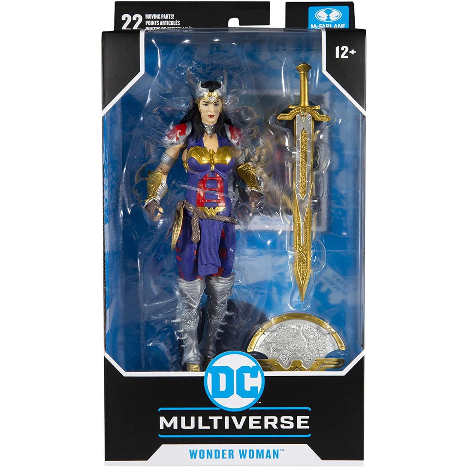 McFarlane Toys - DC Multiverse - La figurine de Wonder Woman conçue par Todd McFarlane.