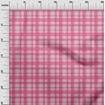 thumbnail image 2 of oneOone Georgette Viscose Fabric Madras Check Print Fabric By The Yard 42 Inch Wide, 2 of 4