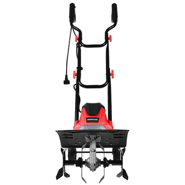 Costway Motoculteur et Cultivateur Électriques Filaire de 17 Pouces, 13,5 A, Profondeur de Travail de 9 Po, Rouge