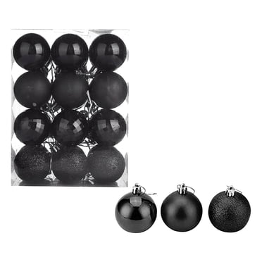 SuoKom Boules de Noël Ornements de Sapin de Noël 40mm Boule de Sapin de Noël Boule de Noël Suspendue Décoration de Fête à la Maison Ornements de Noël en Liquidation