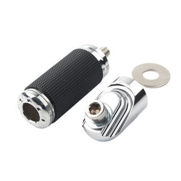 Rallonge de Béquille de Moto, Support Jiffy pour Harley Dyna, Glisse Grand, Fat Bob 1991-2017, Chrome
