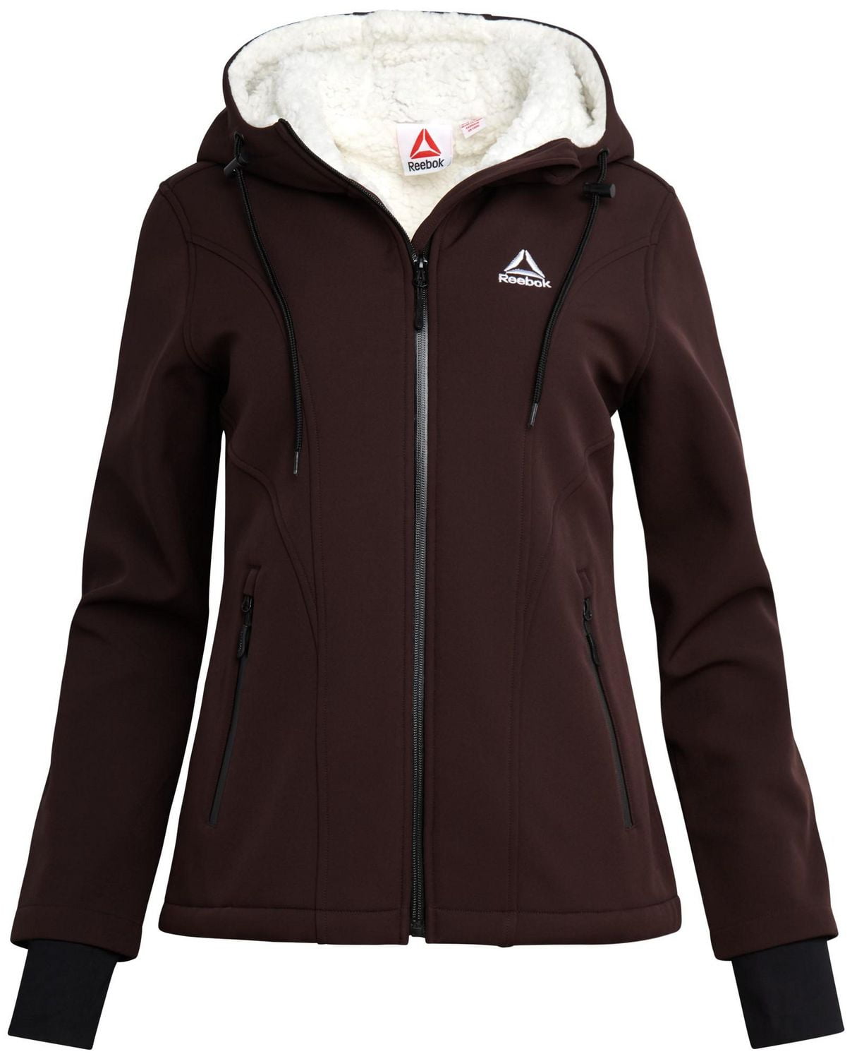 Veste softshell doublée Sherpa à capuche pour femmes Reebok