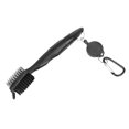thumbnail image 2 of 8 Colors  Club Brush, Multifunctional  Club Cleaner, For  Shoes Enthusiasts For Golfers Black, 2 of 8