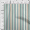 thumbnail image 1 of oneOone Tissu Jersey Viscose Imprimé Rayures Multicolores Tissu Largeur 60 Pouces, 1 of 4