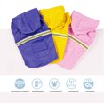 thumbnail image 2 of Imperméables pour Chiens de Grande Taille avec Sweat à Capuche Réfléchissant, Veste Poncho Pluie pour Chiens Bleu, 2 of 8